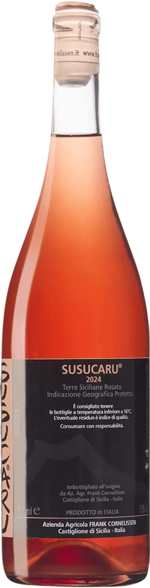 Вино Frank Cornelissen, "Susucaru" Rosato, Terre Siciliane IGP