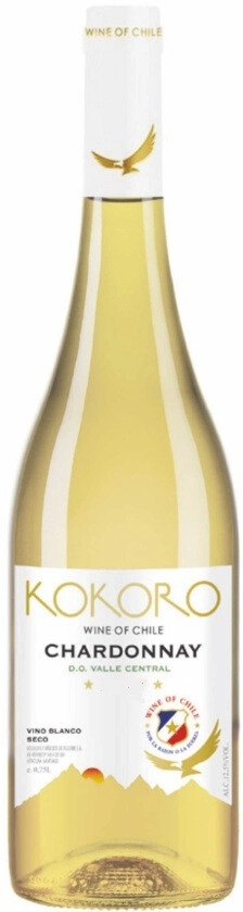 Вино "Kokoro" Chardonnay, Valle Central DO