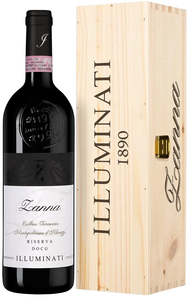 Вино Illuminati, "Zanna" Montepulciano d'Abruzzo Riserva, Colline Teramane DOCG