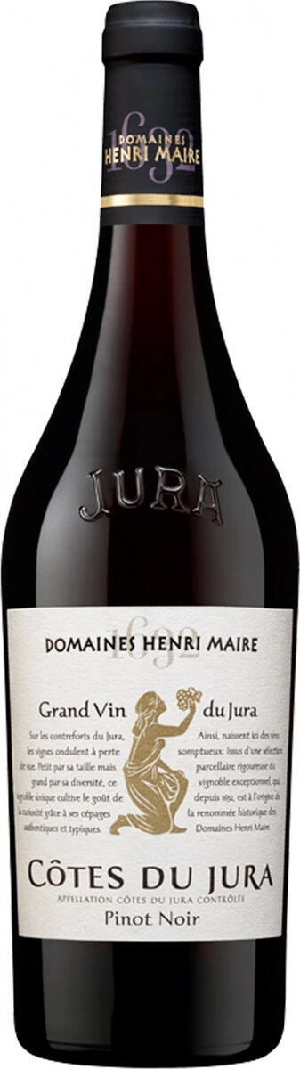 Вино Domaines Henri Maire, Pinot Noir, Cotes du Jura AOC