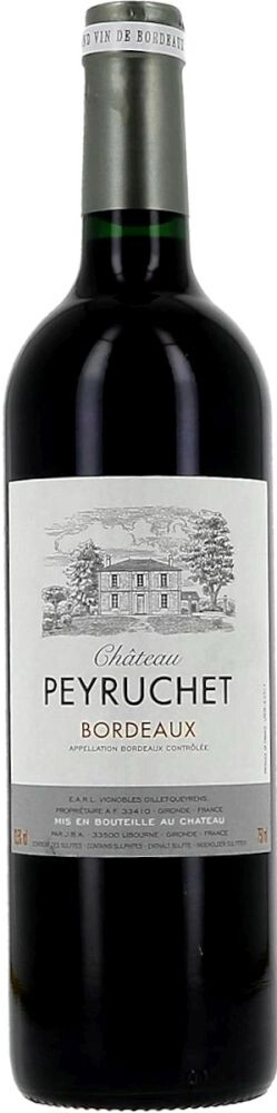 Вино Chateau Peyruchet, Bordeaux AOC Rouge