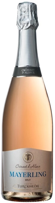Игристое вино Cave de Turckheim, "Mayerling" Rose Brut, Cremant d'Alsace AOC