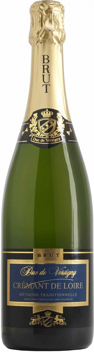 Игристое вино "Duc de Versigny" Cremant de Loire AOC Brut