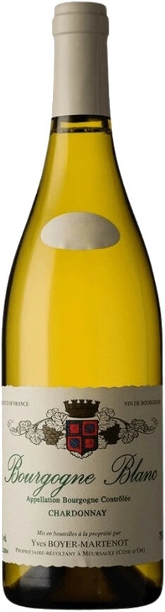 Вино Yves Boyer-Martenot, Bourgogne Blanc AOC Chardonnay