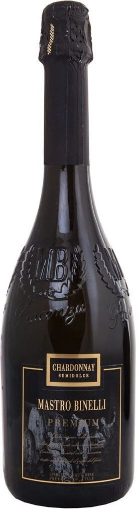 Игристое вино "Mastro Binelli" Premium Chardonnay