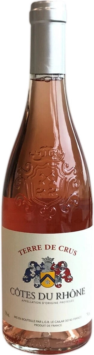 Вино "Terre de Crus" Rose, Cotes du Rhone AOP