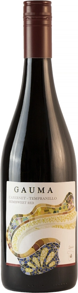 Вино "Gauma" Cabernet-Tempranillo Semisweet Red, Tierra de Castilla IGP