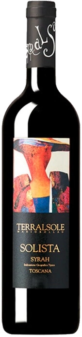 Вино Terralsole, "Solista" Syrah, Toscana IGT