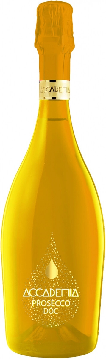 Игристое вино Bottega, "Accademia" Prosecco DOC Brut, yellow bottle