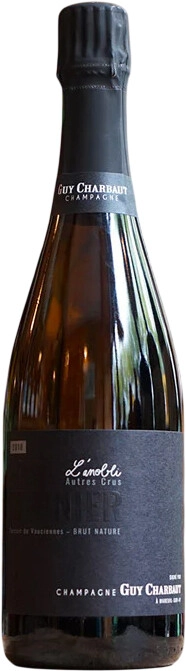 Шампанское Champagne Guy Charbaut, "L'Anobli" Autre Cru Brut Nature