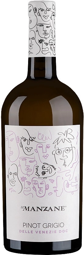 Вино Le Manzane, Pinot Grigio delle Venezie DOC