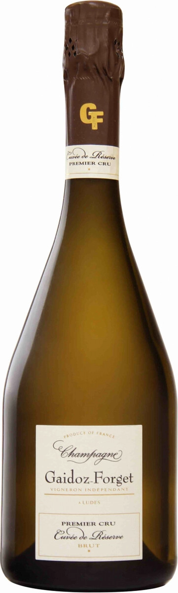 Шампанское Champagne Gaidoz-Forget, "Cuvee de Reserve" Brut Premier Cru, Champagne AOC