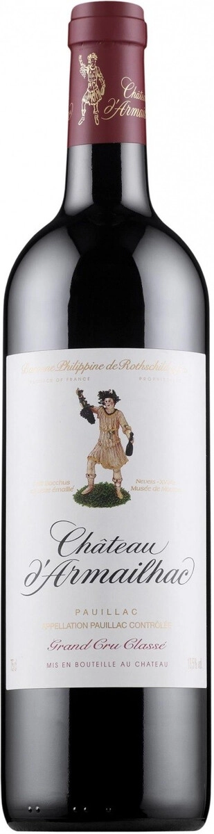 Вино Chateau d'Armailhac, Pauillac AOC 5-me Grand Cru Classe