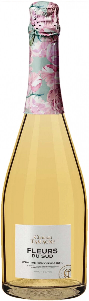 Игристое вино Kuban-Vino, "Fleurs du Sud" White Brut