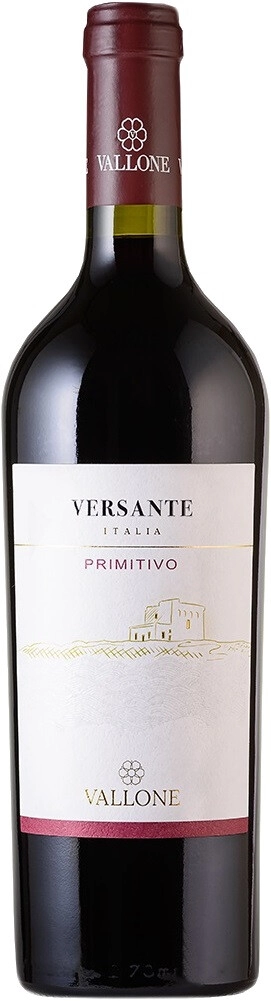 Вино Vallone, "Versante" Primitivo, Salento IGP
