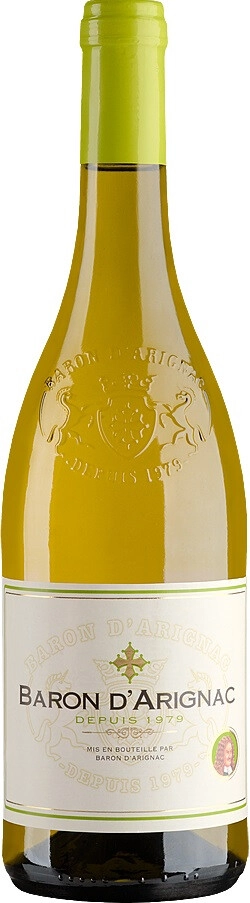 Вино "Baron d'Arignac" Blanc Demi-Sec