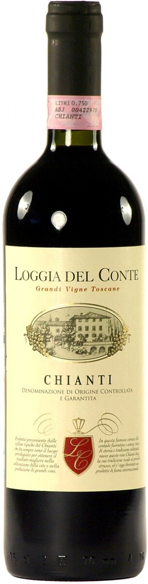Вино Chiantigiane, "Loggia Del Conte", Chianti DOCG