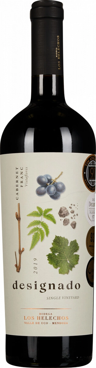 Вино Los Helechos, "Designado" Cabernet Franc