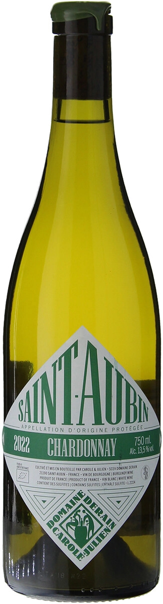 Вино Domaine Derain, Saint-Aubin AOP Chardonnay