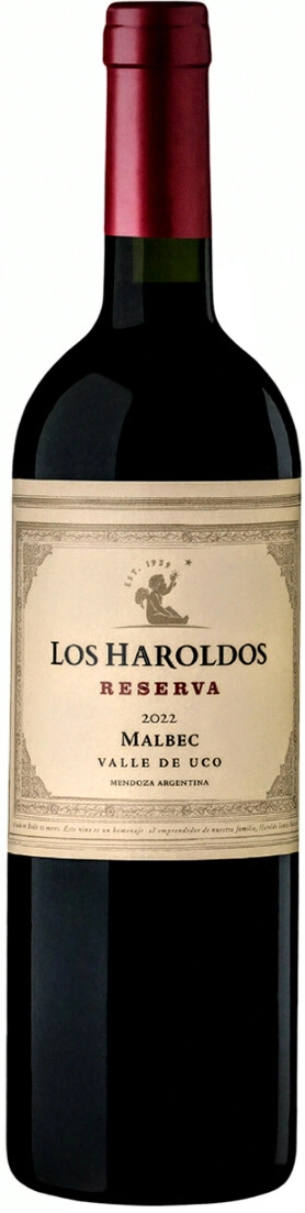 Вино Los Haroldos, Malbec Reserva, Valle de Uco