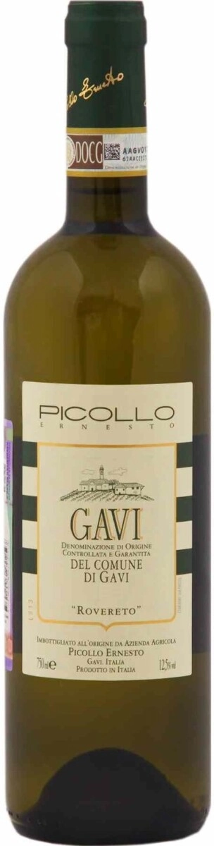 Вино Picollo Ernesto, Gavi del Comune di Gavi "Rovereto" DOCG
