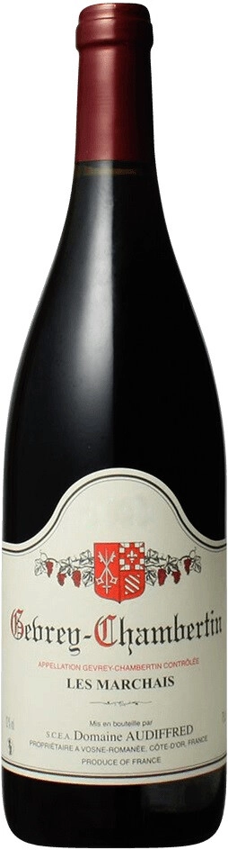 Вино Domaine Audiffred, Gevrey-Chambartin "Les Marchais" AOC