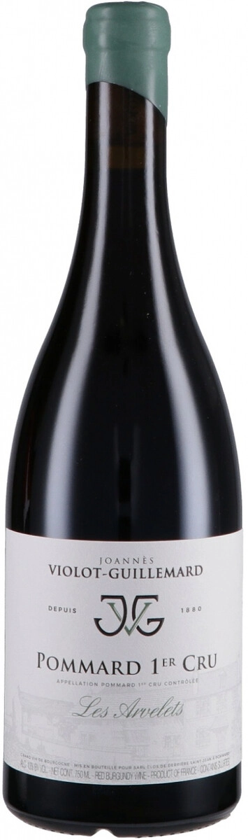 Вино Joannes Violot-Guillemard, Pommard 1er Cru "Les Arvelets" AOC