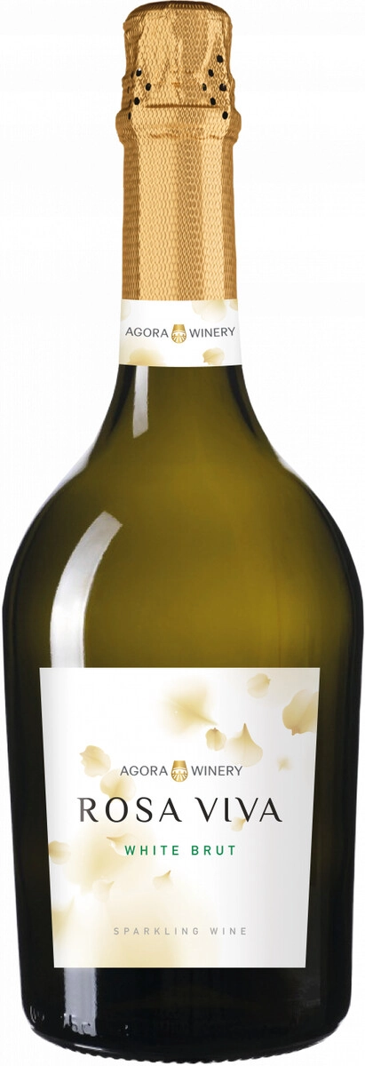 Игристое вино Agora Winery, "Rosa Viva" Brut