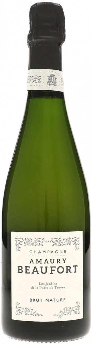 Шампанское Domaine Amaury Beaufort, "Les Jardins de la Porte de Troyes" Blanc de Noirs Brut Nature, Champagne AOC