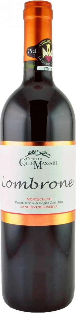 Вино Castello ColleMassari, "Lombrone", Montecucco Sangiovese Riserva DOC