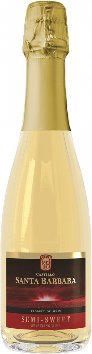 Игристое вино "Castillo Santa Barbara" Semi-sweet