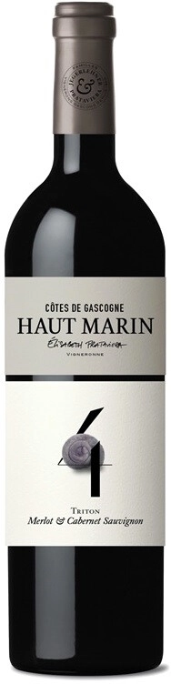 Вино Haut Marin, "Triton" Merlot-Cabernet Sauvignon, Cotes de Gascogne IGP