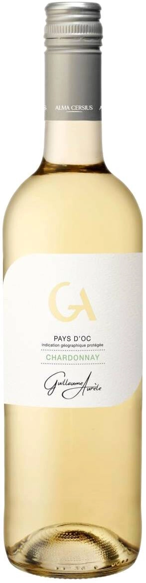 Вино "Guillaume Aurele" Chardonnay, Pays d'Oc IGP