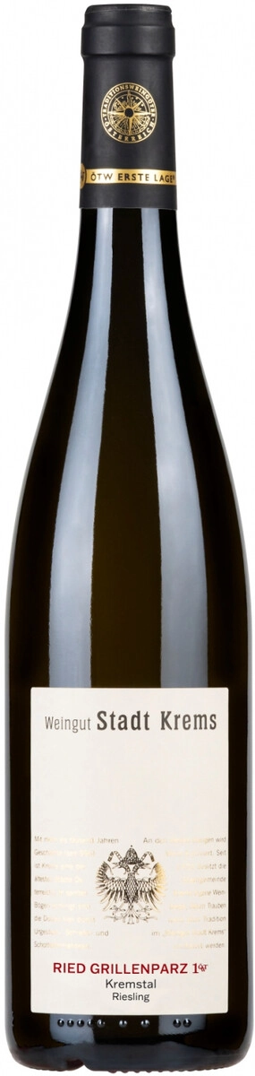 Вино Stadt Krems, "Ried Grillenparz" 1 OTW Riesling, Kremstal DAC