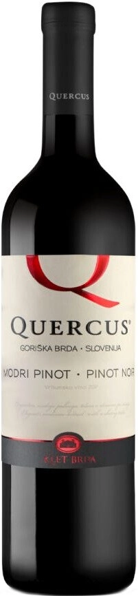 Вино Klet Brda, "Quercus" Pinot Noir, Goriska Brda ZGP