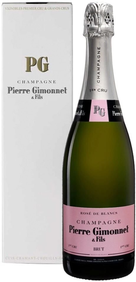 Шампанское Pierre Gimonnet & Fils, "Rose de Blancs" Brut 1er Cru, Champagne AOC