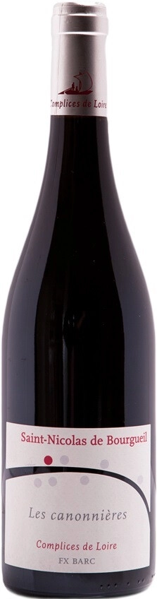 Вино Complices de Loire, "Les canonnieres", Saint-Nicolas de Bourgueil AOC