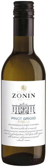 Вино Zonin, Pinot Grigio, Friuli DOC