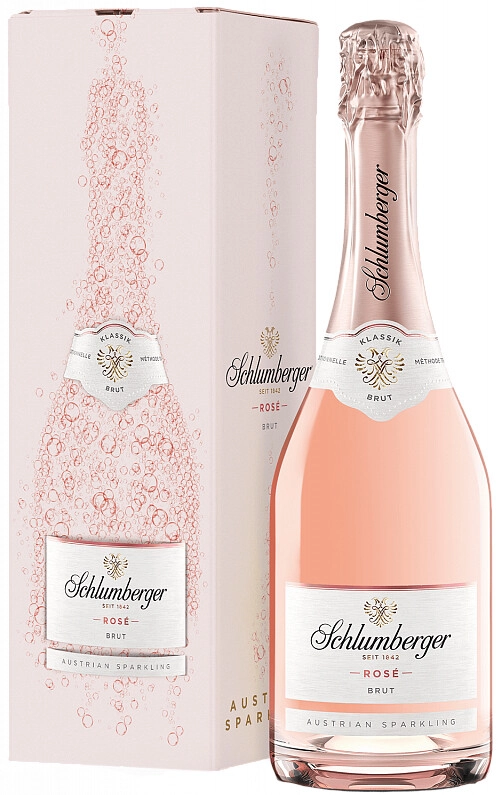 Игристое вино Schlumberger, Rose Brut Klassik