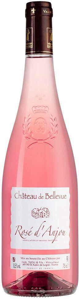 Вино Chateau de Bellevue, Rose d'Anjou AOC