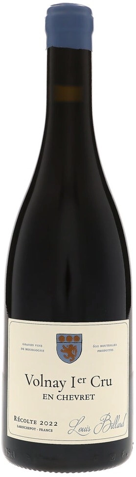 Вино Louis Billard, Volnay Premier Cru "En Chevret" AOC