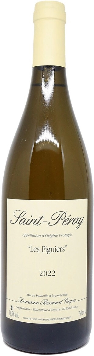 Вино Domaine Bernard Gripa, Saint-Peray "Les Figuiers" AOP