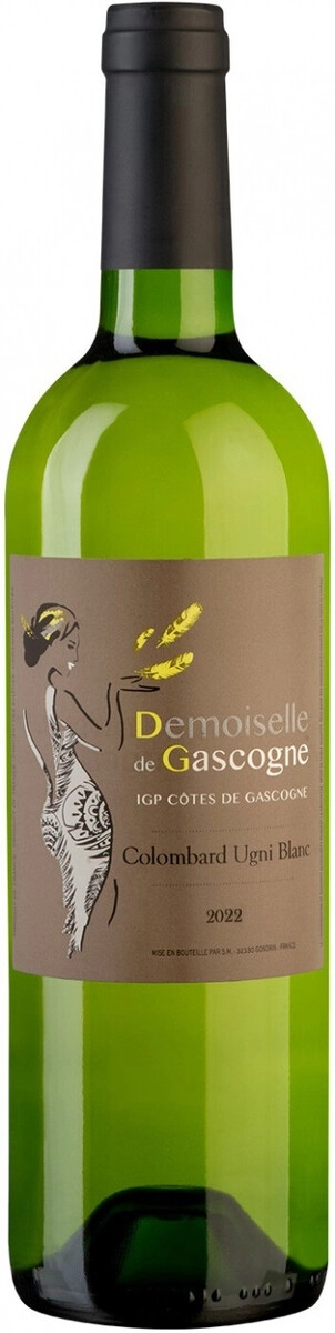 Вино "Domain de Menard", Demoiselle de Gascogne Colombard Ugni Blanc, Cotes de Gascogne IGP
