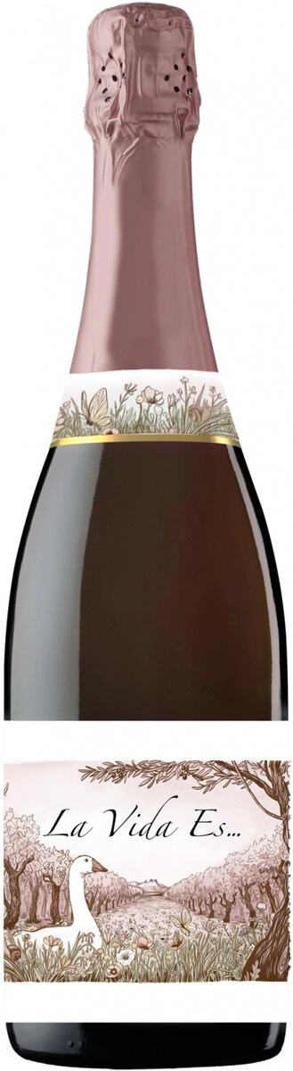Игристое вино Castelo de Pedregosa, "La Vida Es..." Brut Rose