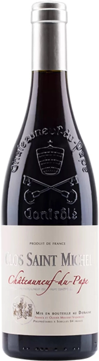 Вино "Clos Saint Michel" Chateauneuf-du-Pape AOC Rouge