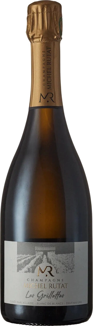 Шампанское Michel Rutat, "Les Grillettes" Cuvee Parcellaire Blanc de Blancs Brut Nature, Champagne AOC