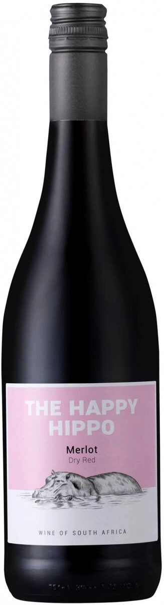 Вино "The Happy Hippo" Merlot