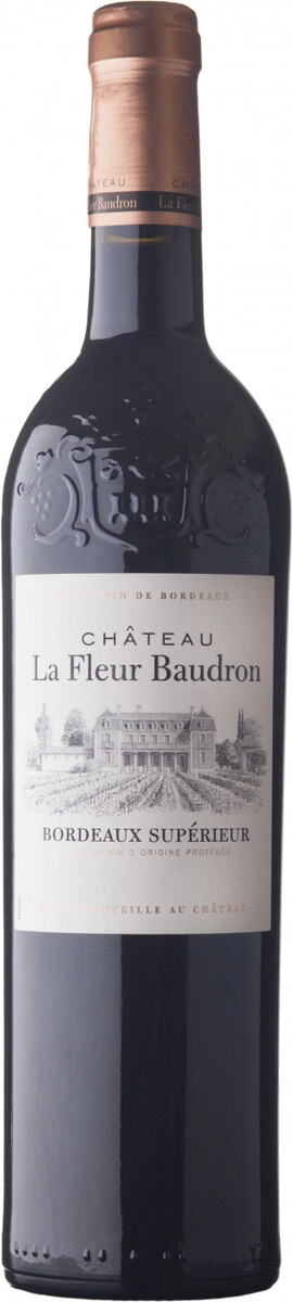 Вино "Chateau La Fleur Baudron", Bordeaux Superieur AOP