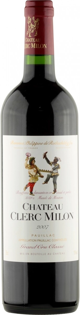 Вино Chateau Clerc Milon Grand Cru Classe (Pauillac) AOC