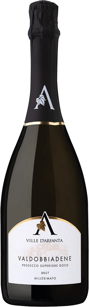 Игристое вино "Ville d'Arfanta" Brut Millesimato, Prosecco Superiore Valdobbiadene DOCG